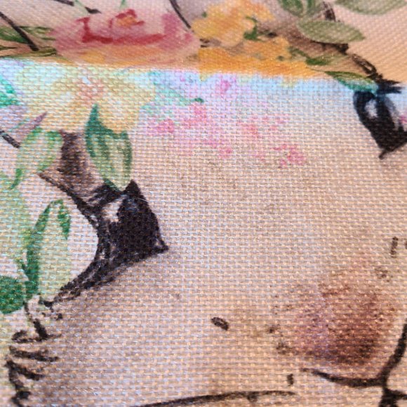 Easter Throw Pillow Covers Bunny Decorative Accent Cases Spring Cottage Decor - Picture 7 of 9